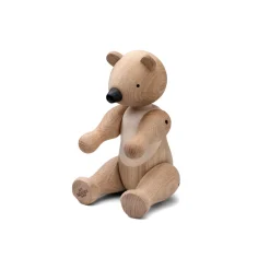 Kay Bojesen Denmark Kay Bojesen wooden bear medium, oak and maple BeigeBrown Outlet