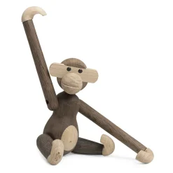 Kay Bojesen Denmark Kay Bojesen wooden monkey small, Oak-smoked oak Brown Outlet