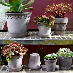 Bergs Potter Københavner flower pot Ø18 cm, Grey Hot
