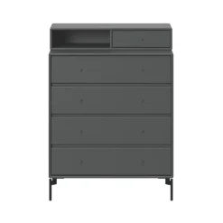 Montana Keep dresser, Anthracite 04-black lacquered leg Grey Discount