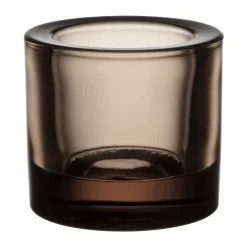 Iittala Kivi candle holder 60 mm, Linen Brown Hot