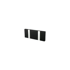 LoCa Knax hanger 2-hook, Black New