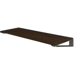 LoCa Knax shoe shelf, smoked oak Black