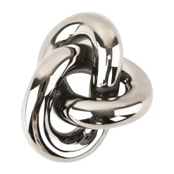 Cooee Design Knot Table large decoration, Light Silver Silver-coloured Hot