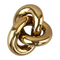 Cooee Design Knot Table small decoration, Light Gold Gold-coloured Sale