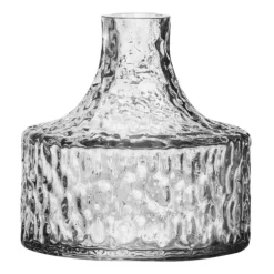 Skrufs Glasbruk Kolonn vase structured, 11 cm Transparent Online