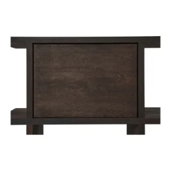 Ferm Living Kona bookcase cabinet insert, Dark Stained Brown Best