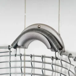 KORBO basket hanger, 1 pcs Silver-coloured Outlet