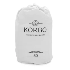 KORBO laundry bag, 80 liters White Outlet
