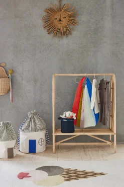 OYOY Koya storage basket small, Clay Grey