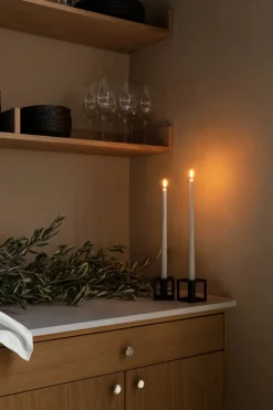 Audo Copenhagen Kubus 1 candle holder, Black