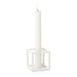 Audo Copenhagen Kubus 1 candle holder, White Clearance