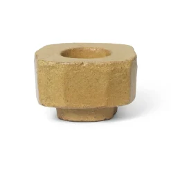 Ferm Living Kurinu candlestick, Honey Beige Clearance