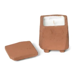 Ferm Living Kurinu scented candle 40 h, Terracotta Red Sale