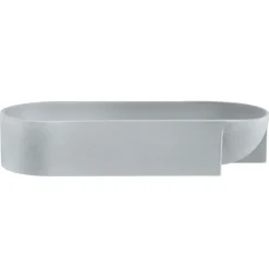 Iittala Kuru ceramic bowl 7.5x37 cm, light Grey New