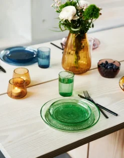 Bitz Kusintha tea light holder 7.5 cm 2-pack, Blue Clearance