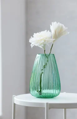 Bitz Kusintha vase 22 cm, Green Outlet