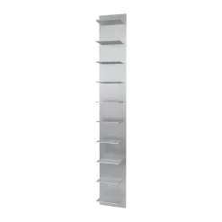 Ferm Living Lager wall shelf pine, Aluminium Silver-coloured Outlet