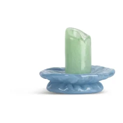 Byon Lara candle holder XS 9 cm, Mint green-light blue GreenBlue Sale