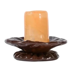 Byon Lara candle holder XS 9 cm, Orange-brown OrangeBrown Sale