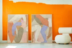 Paper Collective Las Danzantes 01 poster, 50x70 cm OrangeBeigeBlue
