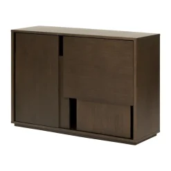 Design House Stockholm Layer sideboard, Dark oak, 120x82 cm Brown Hot