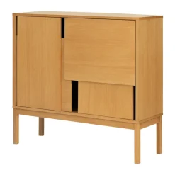 Design House Stockholm Layer sideboard, Oak, 120x110, with legs Beige Outlet
