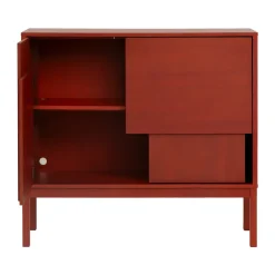Design House Stockholm Layer sideboard, , 120x110, with legs Red Best