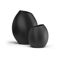Cooee Design Lee vase 18 cm, Black Outlet