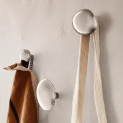 Ferm Living Lemon hook, stainless steel Silver-coloured Discount