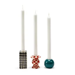 Serax Les Objets Mouleversants N°2 candlestick, -white Red Clearance
