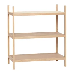 Hübsch Library shelf small, Oak Beige Hot
