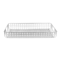 Mette Ditmer Lift tray 33.5x45.5 cm, Chrome Silver-coloured New
