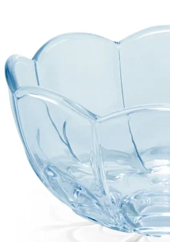 Holmegaard Lily candle holder Ø7 cm, iris Blue Online