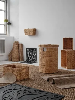 Dixie Lily storage basket small 3-piece set, Natural Beige New