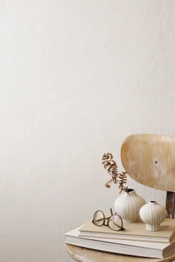 Lindform Line vase, Sand white stone stripe, medium Beige Best