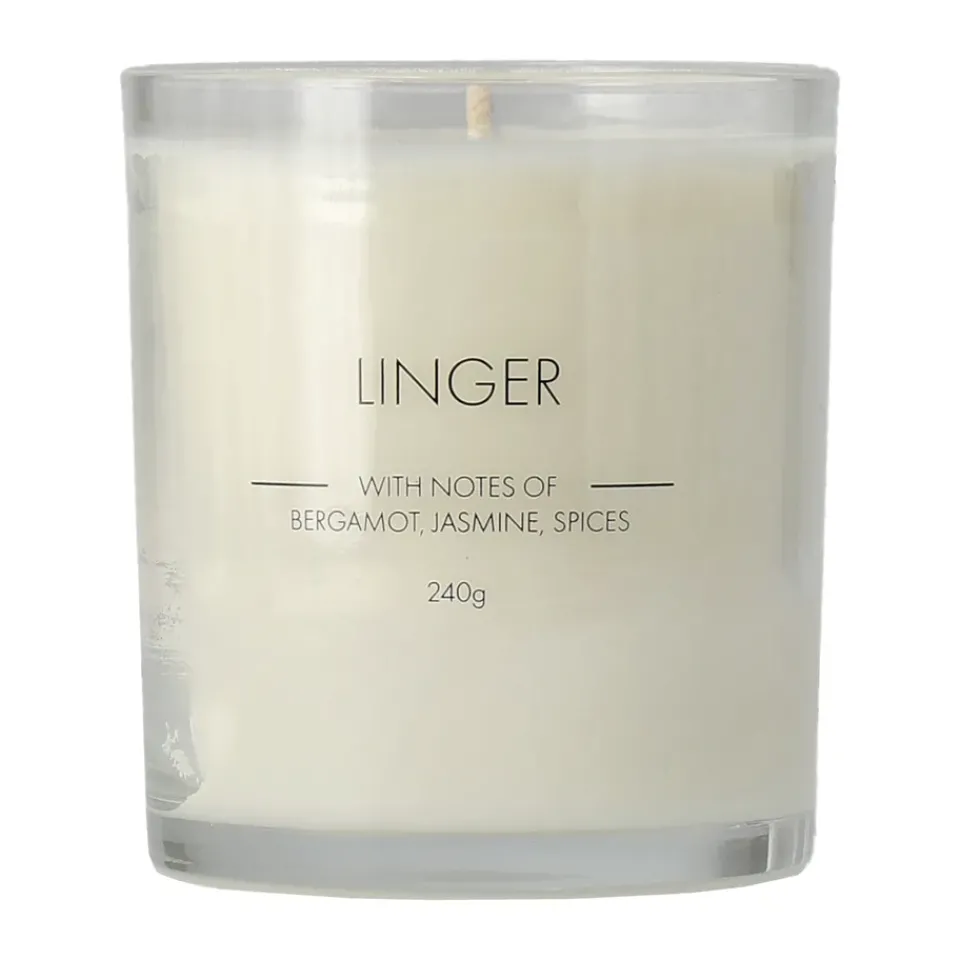 Scandi Essentials Linger scented candle, 260 g White Hot