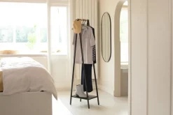 Brabantia Linn clothes rack compact, Black New