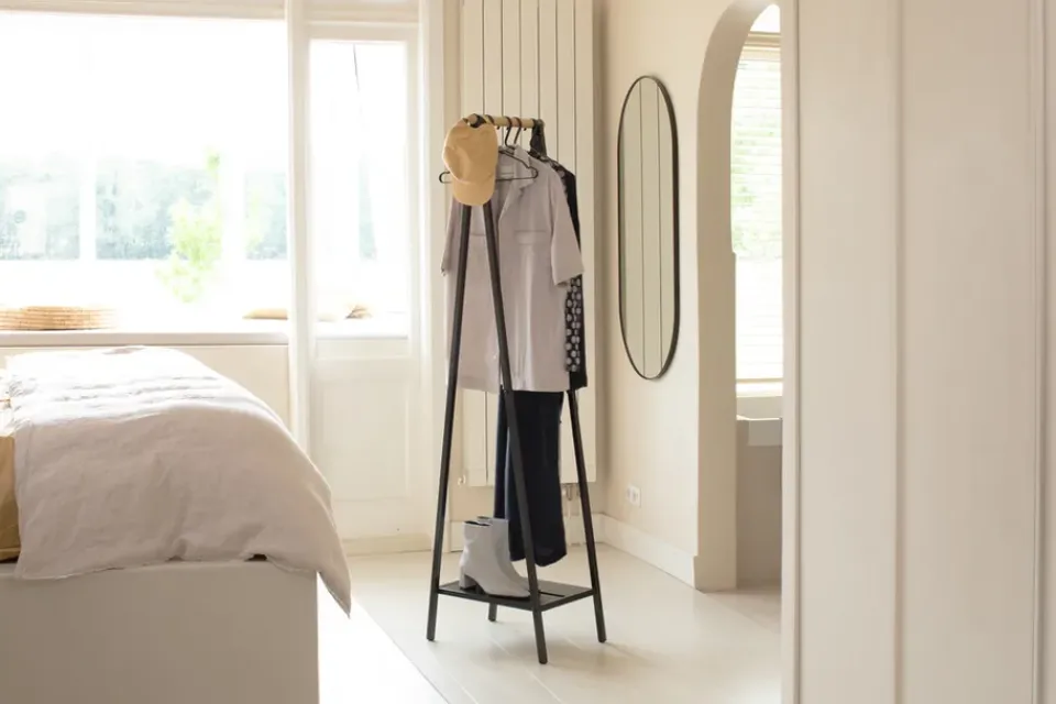 Brabantia Linn clothes rack compact, Black New