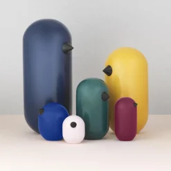 Normann Copenhagen Little Bird colour, , 4.5 cm Blue Clearance