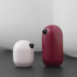 Normann Copenhagen Little Bird colour, magenta, 5 cm Pink Hot
