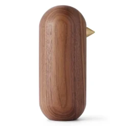 Normann Copenhagen Little Bird figure walnut, 13.5 cm Brown Clearance
