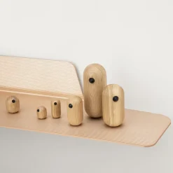 Normann Copenhagen Little Bird oak, 10 cm Beige Sale