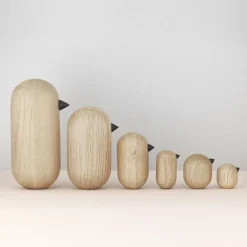 Normann Copenhagen Little Bird oak, 5 cm Brown Sale