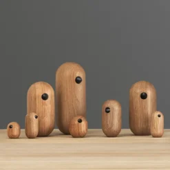 Normann Copenhagen Little Bird oak, 7 cm Beige Outlet