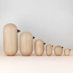 Normann Copenhagen Little Bird oak, 7 cm Beige Outlet