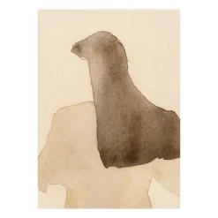 Paper Collective Long Hair poster, 70x100 cm Beige Best