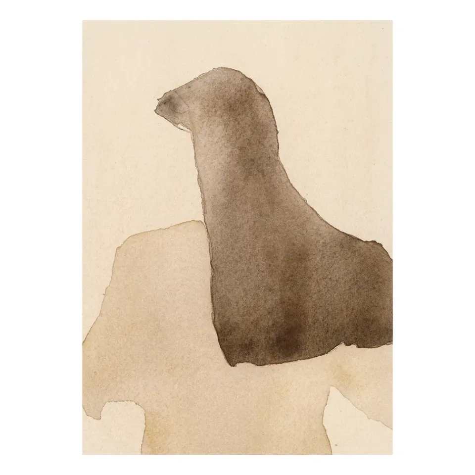 Paper Collective Long Hair poster, 70x100 cm Beige Best