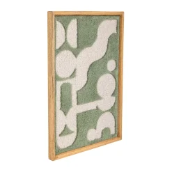 Bloomingville Longton wall decoration 45x65 cm, Green Hot