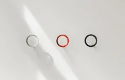 Normann Copenhagen Loop hook medium Ø7.8 cm, Red